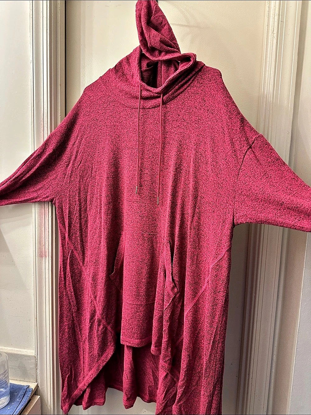 Lane Bryant LIVI Hooded Tunic bundle both size 18/20. Hot Pink and Purple